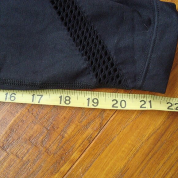 NWT TEMA Athletics Mash Ribbon High Waisted Leggings Black size M/L - Picture 6 of 9